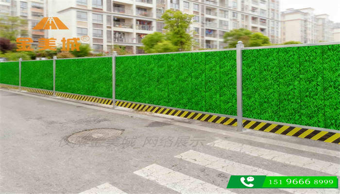 德阳经开区工业项目2.5米高施工围挡抗风设计参数参考