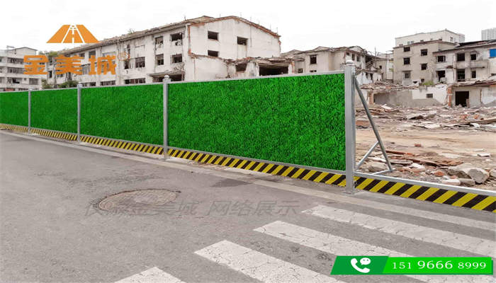 宜宾长宁县市政建设公司采购电缆敷设彩钢围挡 照明施工防护设备