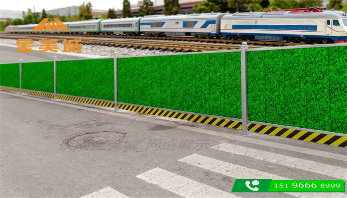 彩钢板施工围挡的结构组成及在川内项目的常见配置