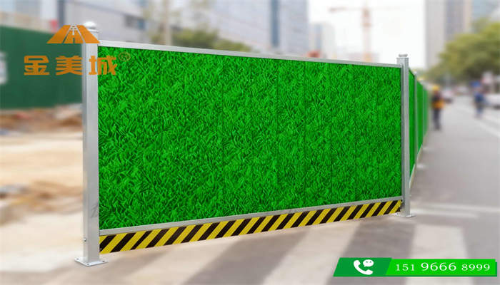 南充顺庆区城市道路更新项目金美城围挡厂市政道路改造围挡板高度合规说明(图1)